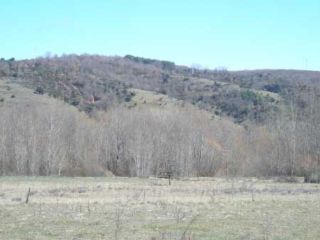 Ribera del r&iacute;o Bernesga a la altura de Cuadros (Le&oacute;n)