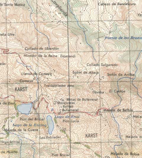 Itinerario Lago Ercina-Majada de Belbin