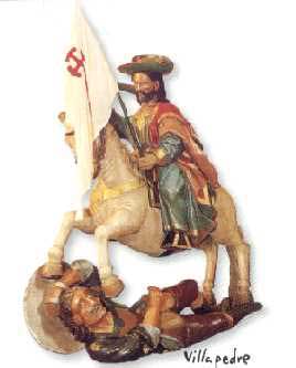 Imagen de Santiago sita en Villapedre (Navia-Asturias)