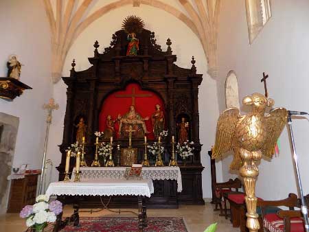 Retablo de la iglesia de Santumederu/San Emeterio de Sietes