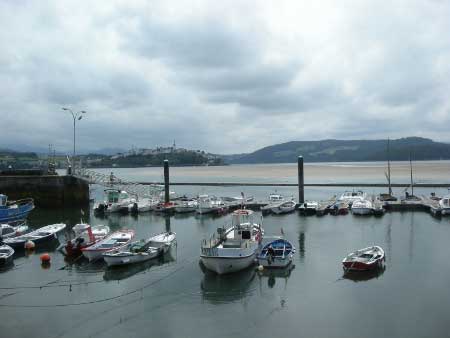 R&iacute;a del Eo vista desde Figueras (Asturias)