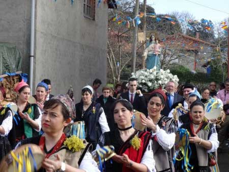 Bricia, fiesta de Ntra S&ntilde;ra de La Paz (Asturias)