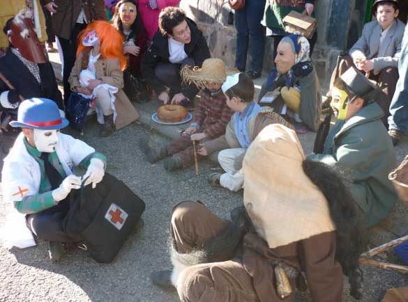 Ni&ntilde;os reises de Tormaleo (Concejo de Ibias-Asturias)