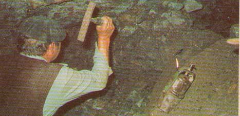 Sacando azabache en Asturias