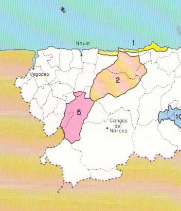 Situaci&oacute;n de los Paisajes Protegidos de Asturias Occidental