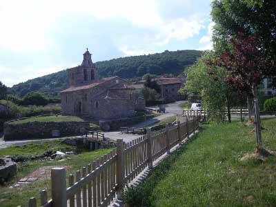 Salcedillo iglesia de San Mart&iacute;n Obispo (Bra&ntilde;osera-Palencia)