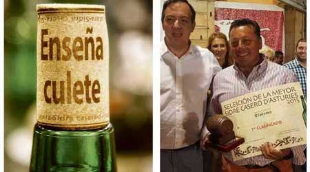 Juan P&eacute;rez campe&oacute;n de Sidra Casera de Villaviciosa (Asturias)
